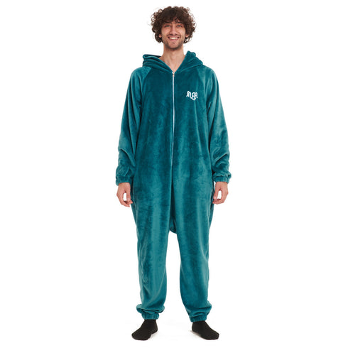 Snuggs Blanket Onesie Teal